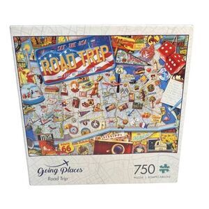 Buffalo Games Going Places Road Trip 750 pc Jigsaw Puzzle